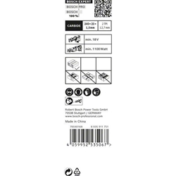Bosch EXPERT Hollow Brick S 1543 HM Säbelsägeblatt, 10 Stück, für Säbelsägen Nr. 2608900416