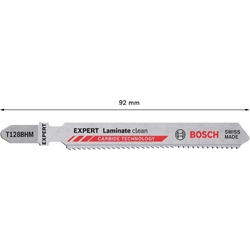Bosch EXPERT Laminate Clean T128 BHM Stichsägeblatt, 3 Stück, für Stichsägen Nr. 2608900542