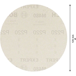 Bosch EXPERT M480 Schleifnetz für Exzenterschleifer, 125mm, K 220, 5 Stück Nr. 2608900676