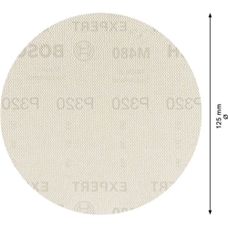 Bosch EXPERT M480 Schleifnetz für Exzenterschleifer, 125mm, K 320, 5 Stück Nr. 2608900678