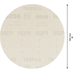 Bosch EXPERT M480 Schleifnetz für Exzenterschleifer, 150mm, K 320, 50 Stück Nr. 2608900705