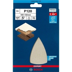 Bosch EXPERT M480 Schleifnetz für Multischleifer 100x150mm, K 120, 10er-Pack Nr. 2608900727
