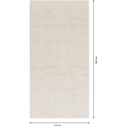 Bosch EXPERT M480 Schleifnetz für Schwingschleifer, 115x230mm, K 100, 50-tlg. Nr. 2608900771