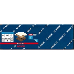 Bosch EXPERT M480 Schleifnetz für Schwingschleifer, 115x230mm, K 220, 50-tlg. Nr. 2608900773