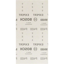 Bosch EXPERT M480 Schleifnetz für Schwingschleifer, 115x230mm, K 400, 50-tlg. Nr. 2608900775