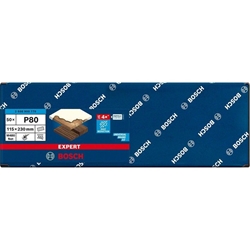 Bosch EXPERT M480 Schleifnetz für Schwingschleifer, 115x230mm, K 80, 50-tlg. Nr. 2608900770