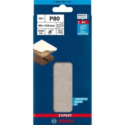 Bosch EXPERT M480 Schleifnetz für Schwingschleifer, 80x133mm, K 80, 10er-Pack Nr. 2608900734