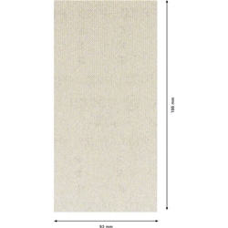 Bosch EXPERT M480 Schleifnetz für Schwingschleifer, 93x186mm, K 100, 50-tlg. Nr. 2608900753