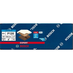 Bosch EXPERT M480 Schleifnetz für Schwingschleifer, 93x186mm, K 120, 50-tlg. Nr. 2608900754