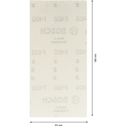 Bosch EXPERT M480 Schleifnetz für Schwingschleifer, 93x186mm, K 400, 10er-Pack Nr. 2608900751