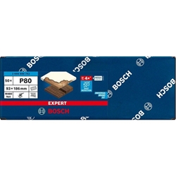 Bosch EXPERT M480 Schleifnetz für Schwingschleifer, 93x186mm, K 80, 50-tlg. Nr. 2608900752