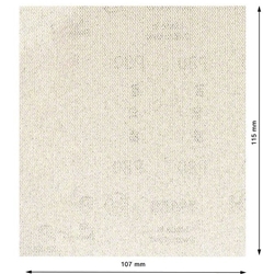 Bosch EXPERT M480 Schleifnetz, 115x107mm, K 240, 10 Stück Nr. 2608901693