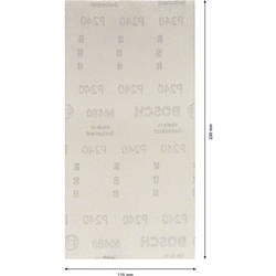 Bosch EXPERT M480 Schleifnetz, 115x107mm, K 240, 50 Stück Nr. 2608901630