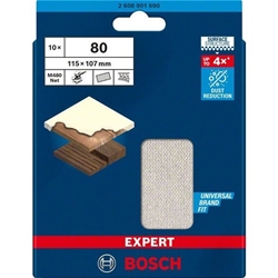 Bosch EXPERT M480 Schleifnetz, 115x107mm, K 80, 10 Stück Nr. 2608901690