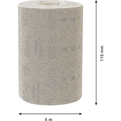 Bosch EXPERT M480 Schleifnetzrolle, 115mm, 5 m, K 100, für Handschleifen Nr. 2608900786