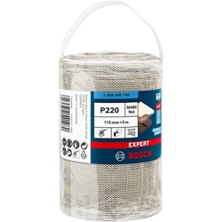Bosch EXPERT M480 Schleifnetzrolle, 115mm, 5 m, K 220, für Handschleifen Nr. 2608900790