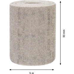 Bosch EXPERT M480 Schleifnetzrolle, 93mm, 5 m, K 100, für Handschleifen Nr. 2608900777