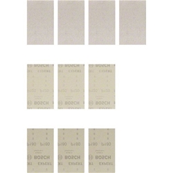 Bosch EXPERT M480 Schleifnetz-Set, 80x133mm, 10 Stück, für Schwingschleifer Nr. 2608901205