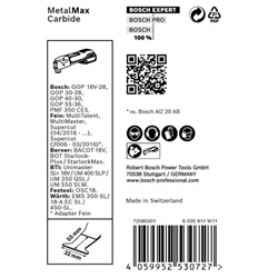 Bosch EXPERT MetalMax PAIZ 32 AIT, 50x32mm, 10 Stück Nr. 2608900020