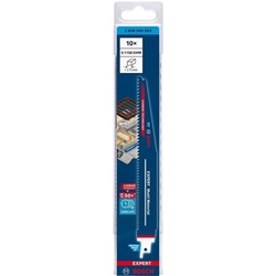 Bosch EXPERT Multi Material S 1156 XHM Säbelsägeblatt, 10 Stück, für Säbelsägen Nr. 2608900393
