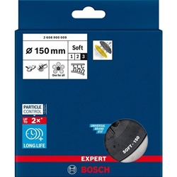 Bosch EXPERT Multihole Stützteller für Bosch, 150mm, Weich, für Exzenterschleifer Nr. 2608900009