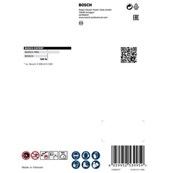 Bosch EXPERT MultiMaterial Diamanttrennscheiben, 125x22,23x2,2x12mm, 1er-Pack Nr. 2608900660