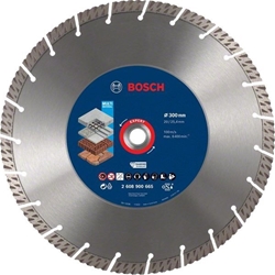 Bosch EXPERT MultiMaterial Diamanttrennscheiben, 300x20/25,40x3x15mm, 1er-Pack Nr. 2608900665