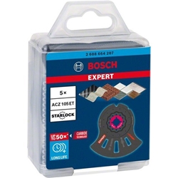 Bosch EXPERT MultiMaterial Segment Blade ACZ 105 ET, 5 Stück Nr. 2608664207