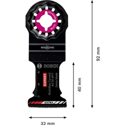 Bosch Tauchsägeblatt EXPERT MultiMax AIZ 32 APIT Blatt für Multifunktionswerkzeuge, 32mm, per Stück Nr. 2608900027