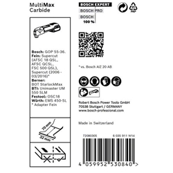 Bosch EXPERT MultiMax MAII 32 APIT Blatt für Multifunktionswerkzeuge, 32mm, 10 Stück Nr. 2608900032