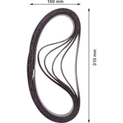 Bosch EXPERT N470 Schleifband für Bandschleifer 40x760mm, K: mittel, 10er-Pack Nr. 2608901255