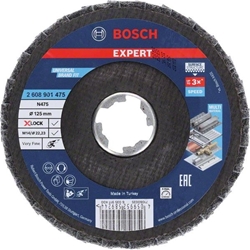 Bosch EXPERT N475 SCM X-LOCK Scheibe, 125mm, sehr fein, für kleine Winkelschleifer Nr. 2608901475