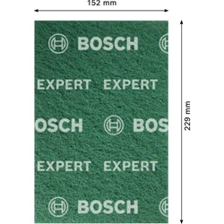 Bosch EXPERT N880 Vliespad zum Handschleifen, 152x229mm, Allzweck, 20-tlg. Nr. 2608901217
