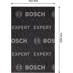 Bosch EXPERT N880 Vliespad zum Handschleifen, 152x229mm, Extra Cut S, 20-tlg. Nr. 2608901210