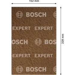 Bosch EXPERT N880 Vliespad zum Handschleifen, 152x229mm, grob A, 20-tlg. Nr. 2608901212