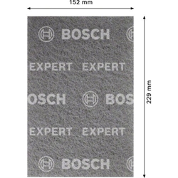 Bosch EXPERT N880 Vliespad zum Handschleifen, 152x229mm, ultrafein S, 20-tlg. Nr. 2608901216