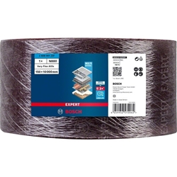 Bosch EXPERT N880 Vliesrolle zum Handschleifen, 150mmx10 m, sehr fein A Nr. 2608901237