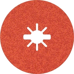 Bosch EXPERT R782 Prisma Ceramic Fiberscheibe, X-LOCK, 115mm, 22,23mm, K 36, 5-tlg. Nr. 2608621804