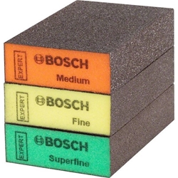 Bosch EXPERT S471 Standard Block, 69x97x26mm, M, F, SF, 3-tlg., für Handschleifen Nr. 2608901175