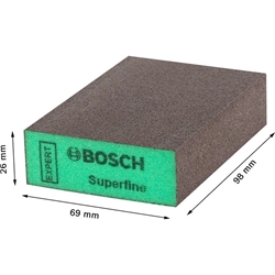Bosch EXPERT S471 Standard Block, 69x97x26mm, superfein, für Handschleifen Nr. 2608901180