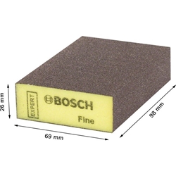 Bosch EXPERT S471 Standard Block, 97x69x26mm, fein, 20-tlg., für Handschleifen Nr. 2608901178