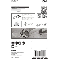Bosch EXPERT Sanding Plate AVZ 90 RT2 Blatt für Multifunktionswerkzeuge, 90mm Nr. 2608900045