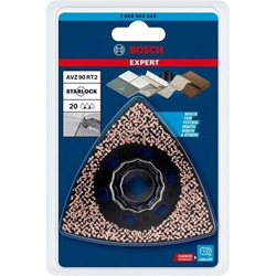 Bosch EXPERT Sanding Plate AVZ 90 RT2 Blatt für Multifunktionswerkzeuge, 90mm Nr. 2608900045