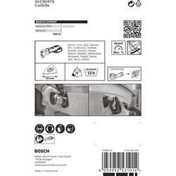 Bosch EXPERT Sanding Plate AVZ 90 RT6 Blatt für Multifunktionswerkzeuge, 90mm Nr. 2608900049