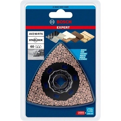 Bosch EXPERT Sanding Plate AVZ 90 RT6 Blatt für Multifunktionswerkzeuge, 90mm Nr. 2608900049