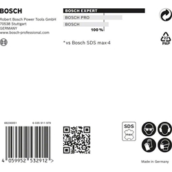 Bosch EXPERT SDS max-8X Hammerbohrer, 16x800x940mm, für Bohrhämmer Nr. 2608900217
