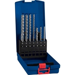 Bosch EXPERT SDS plus-7X Hammerbohrer-Set, 5/6/6/8/8/10/12mm, 7-tlg., für Bohrhämmer Nr. 2608900195