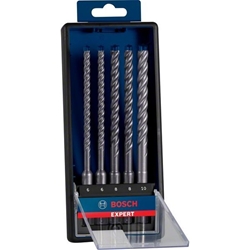 Bosch EXPERT SDS plus-7X Hammerbohrer-Set, 6/6/8/8/10mm, 5-tlg., für Bohrhämmer Nr. 2608900198