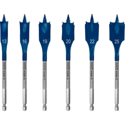 Bosch EXPERT SelfCut Speed Flachfräsbohrer-Set, 13/16/19/20/22/25mm, 6-tlg. Nr. 2608900333