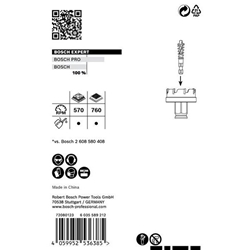 Bosch EXPERT Sheet Metal Lochsäge, 21 × 5mm, für Dreh- und Schlagbohrer Nr. 2608900492